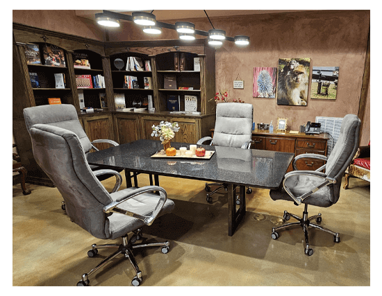 Interior photo of firm office